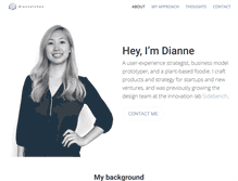 Tablet Screenshot of diannelchen.com